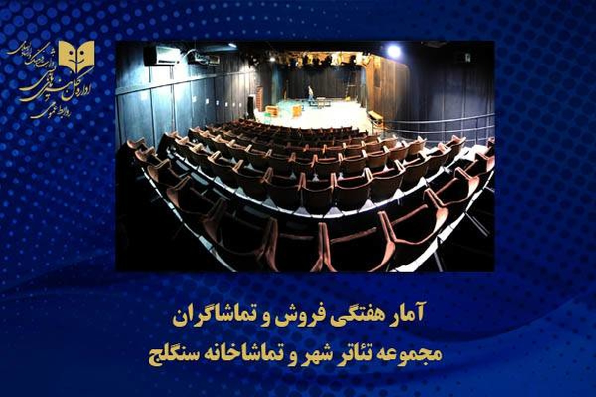 امار فروش نمایش‌های مجموعه تئاترشهر و سنگلج اعلام شد 
