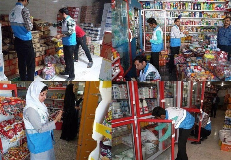 یک تُن مواد غذایی فاسد در نطنز کشف و معدوم شد 