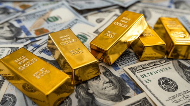 صعود ادامه‌دار طلا و دنده‌معکوس دلار در بازارهای جهانی
