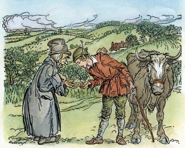 غولِ «جک و لوبیای سحرآمیز» چه شکلی است؟