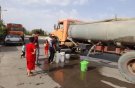 مردم شهر کویری بجستان بیش از یک شبانه‌روز آب نداشتند