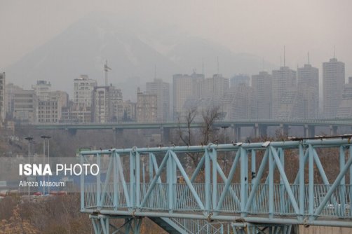 23 ایستگاه سنجش کیفیت هوای تهران در وضعیت آلوده 