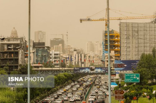 کیفیت ناسالم هوای تهران برای گروه‌های حساس