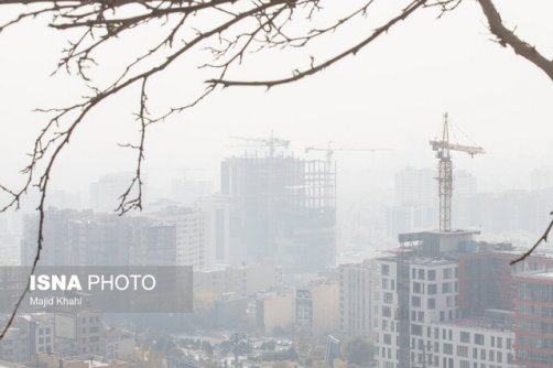 تداوم وضعیت «قرمز» هوای تهران