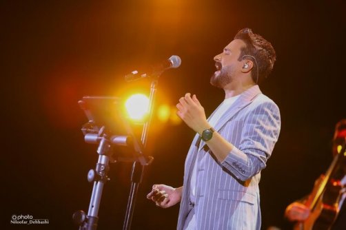 دای احترام به آبادان، گلپا و شجریان در نخستین کنسرت خواننده جوان 