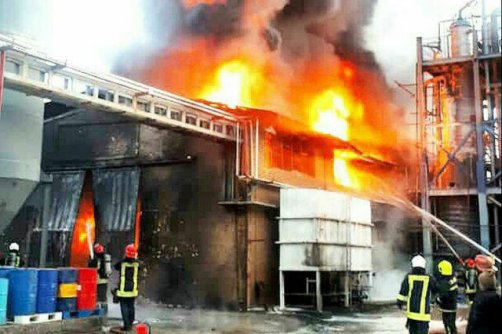  مدیرعامل شرکت شهرک‌های صنعتی خوزستان: علت حریق شهرک صنعتی شوش در دست بررسی است