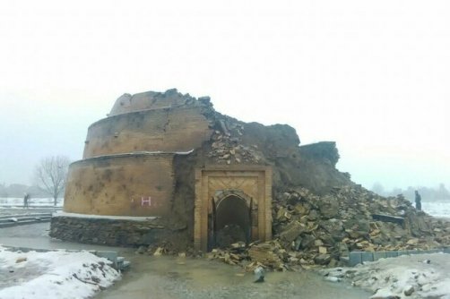 یخدان «میرفتاح» یادگاری فراموش شده در گنبد دوار