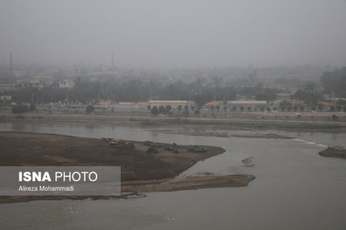 هوای اهواز همچنان آلوده/هوای ناسالم اصفهان برای گروه‌های حساس