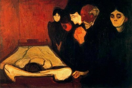  با نگاهی به تابلوهای نقاشی مرگ چه شکلی است؟