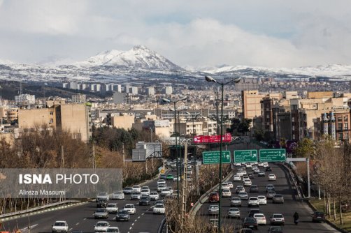 کیفیت هوای تهران پاک شد