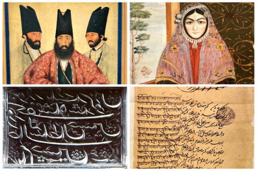 نگاره‌هایی از مستوفی‌الممالک، خورشید خانوم و چند نسخه خطی نفیس