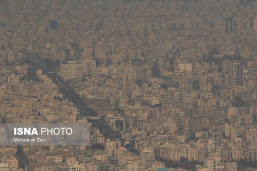 آلودگی هوا در ۷ شهر/ بارش برف و باران در ۱۶ استان