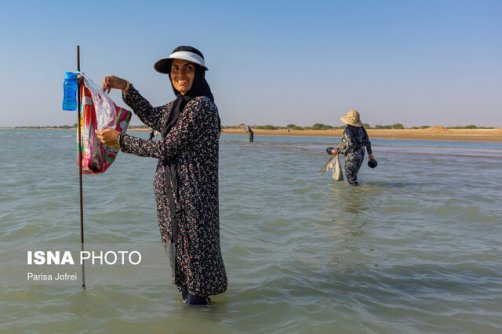 جشنواره ماهیگیری زنان در بوشهر برگزار شد
