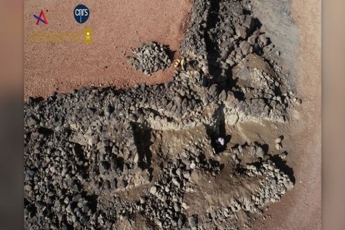 کشف دیوار ۴هزارساله در عربستان