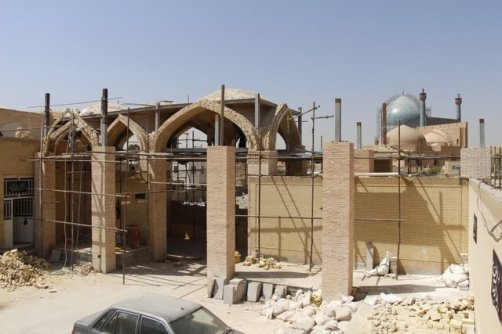 احیای تکیه تاریخی گلبندان 