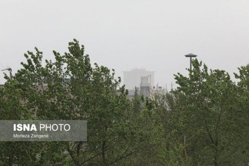 خیزش گرد و خاک در تهران/ افزایش تدریجی دما تا پایان هفته