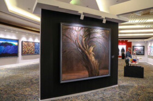 نمایشگاه آثار شانزدهمین دوره حراج تهران