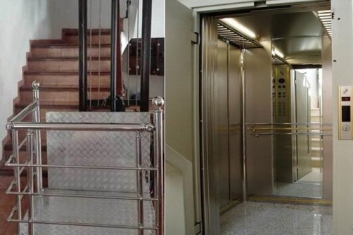 نصب هرگونه بالابر به جای آسانسور ممنوع!