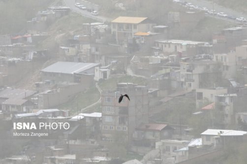 کیفیت هوای تهران در وضعیت «قرمز» 