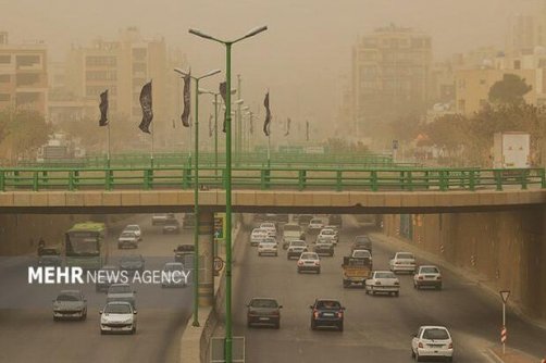 شاخص هوای ۷ شهر اصفهان بر مدار قرمز و نارنجی است