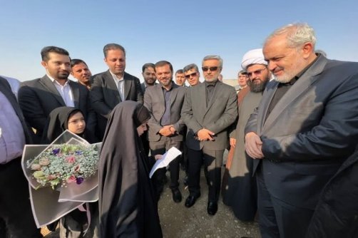 وزیر صمت به همدان آمد 