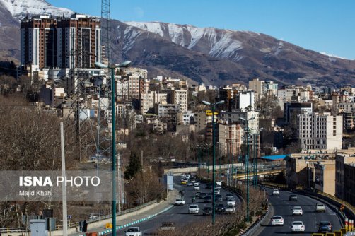 تجربه دمای بالاتر از میانگین بلندمدت در تهران